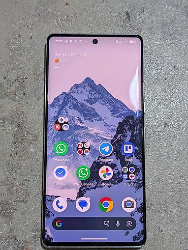 смартфоны google: Google Pixel 7 Pro, Б/у, 128 ГБ, цвет - Белый — 1