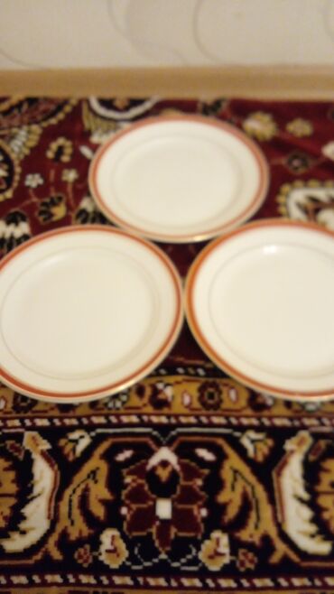 Boşqablar: Boşqablar, rəng - Ağ, Farfor — 10