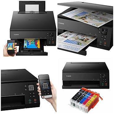 printer kraskalari: Canon PIXMA rəngli inkjet printer yeni - Ağıllı bağlantı: Wi‑Fi ilə — 6