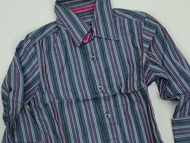 koszulka w paski hm: Shirt 2-3 years, condition - Very good, pattern - Striped, color - Blue