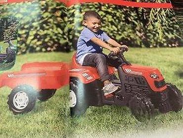 Traktori: Dečiji traktor na pedale – više varijanti (kašika napred i/ili — 17