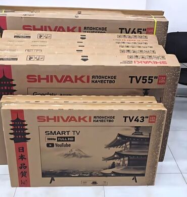 Televizorlar: Yeni Televizor Shivaki LED ekran 43" FHD (1920x1080), Ödənişli çatdırılma