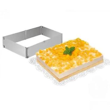 tchibo cena: Podesivi pravougaoni kalup za torte i kolače NOVO. Opis proizvoda — 5