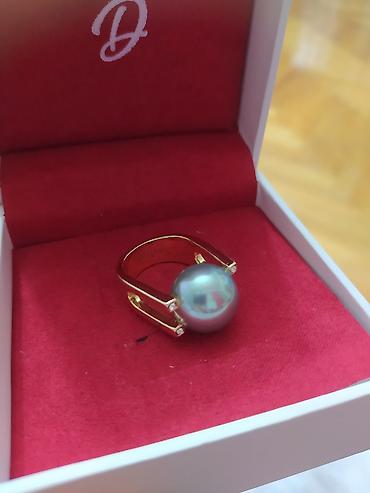 серебро печатка: Кольцо, Печатка, Проба 925, Женские, Жемчуг, Новый — 8