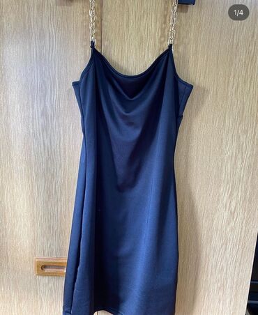 haljine crne: M (EU 38), bоја - Crna, Večernji, maturski, Na bretele