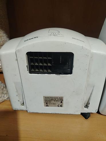 Digər mebel: 1-i 75 manat, əla işlək, işlənmiş, metal korpus
Sürətli əl qurudan — 1