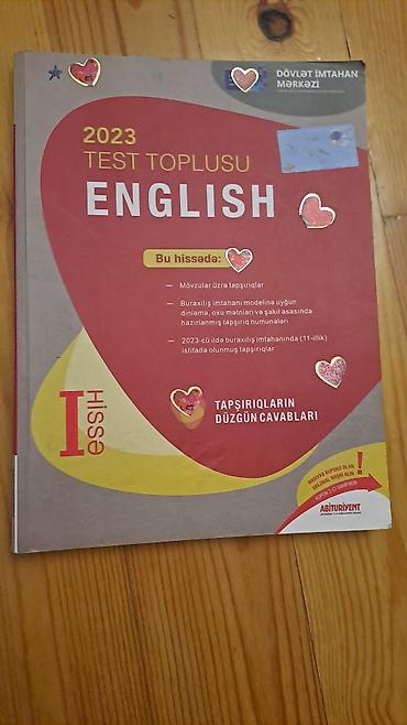 qab qaşiq: Məhsul: 2023 Test Toplusu – English (I hissə) Xüsusiyyətlər: - — 4