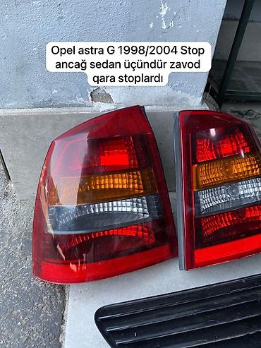 passat b5 5: Opel Astra G üçün orijinal arxa işıqlar və qabaq bamper alt — 1