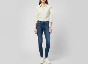 bluza od c a: H&M, Сорочка жіноча, розмір S