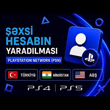 el oyunları: 🎮👤 PlayStation Network (PSN) şəxsi hesabının yaradılması PS4 və PS5 — 1