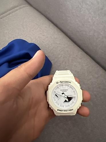 casio retro: Casio G‑SHOCK, серия GA‑2100 (“CasiOak”), белые - Корпус — 1