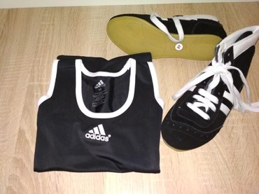 Спортивная форма: Трико для борьбы! ADIDAS Борцовки: ADIDAS Качество: высшее!!! Размеры — 4