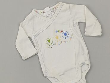 body niemowlęce białe: Body, H&M, Wcześniak, 
stan - Dobry