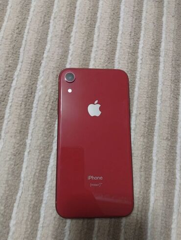 удаляю айклауды: IPhone Xr, Б/у, 64 ГБ, Красный, Защитное стекло, Чехол, 81 %