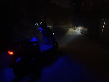 led lights: ОБМЕН-ПРОДАЖА! Подсветка панели/руля для скутера с неоновым контуром — 1