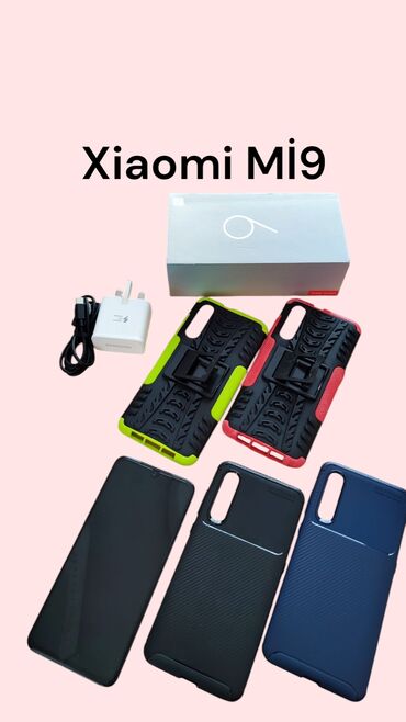 Xiaomi: Xiaomi Mi 9, 128 GB, rəng - Qara, 
 Sensor, Barmaq izi, Simsiz şarj