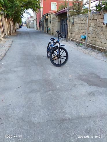 versabet: Dağ/şəhər tipli qatlanan velosiped - Rəng: mavi-qara - Qatlanan orta — 5