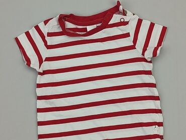 koszulka biało czerwona: Koszulka, C&A, 9-12 m, stan - Bardzo dobry