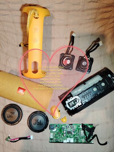 Zvučnici i stereo sistemi: Original Bluetoot Zvucnik JBL FLIP 3 Harman Kardon. bez — 3