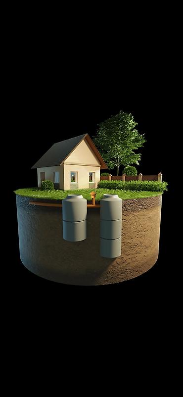 Железобетонные (ЖБИ) кольца для септика: Железобетонное (ЖБИ) кольцо для септика Размер: 110 x 90 x 7 см, Платная установка, В розницу — 6