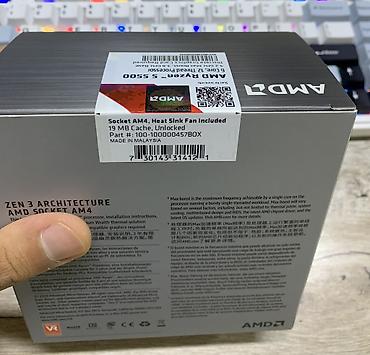 prosessorlar: Prosessor AMD Ryzen 5 5500, 3-4 GHz, 6 nüvə, Yeni — 3
