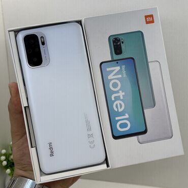 Oppo: Xiaomi, Redmi Note 10, Б/у, 128 ГБ, цвет - Белый, 2 SIM