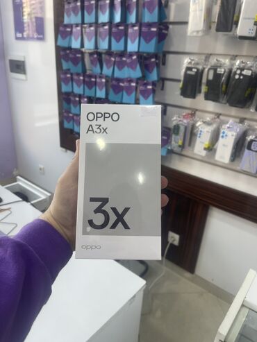 Oppo: Oppo A3x, 128 ГБ, цвет - Синий