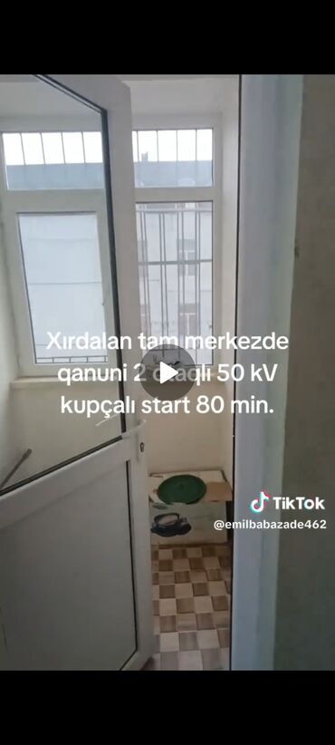 Kirayə mənzillər: Xırdalan, 2 otaqlı, Köhnə tikili, 50 kv. m