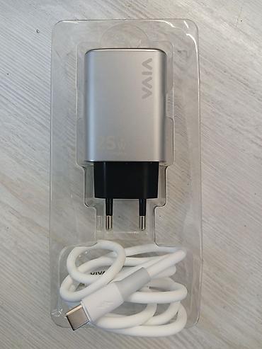 tesla charger: VIVA PD + USB Fast Wall Charger – 25W sürətli telefon adapteri — 1