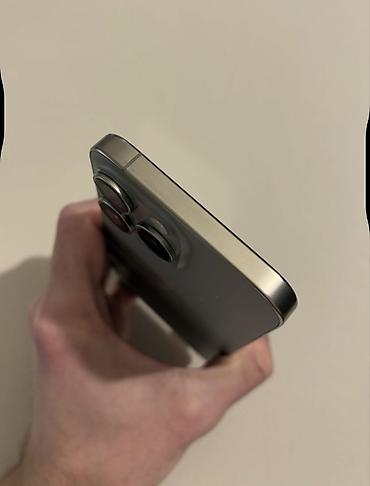 15 pro ma: IPhone 15 Pro Max, Новый, 256 ГБ, Natural Titanium, Защитное стекло, Чехол, Коробка, 88 % — 4