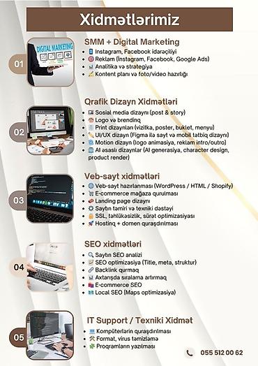 Digər xidmətlər: SMM | Domen — 1