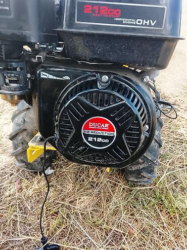 Транспорт: Двигатель DUCAR OHV 212cc (горизонтальный вал) - Объем: 212 куб. см - — 1