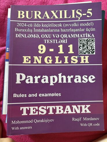 6 cı sinif ingilis dili test: Mehemmed Qarakisiyev Raqif Merdanov dinleme oxu ve qrammatika testleri