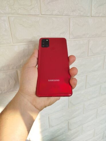 чехол samsung s7: Samsung Galaxy A21S, 64 ГБ, цвет - Красный, Отпечаток пальца, Две SIM карты