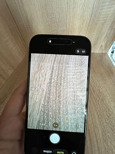 Apple iPhone: IPhone 15, Б/у, 128 ГБ, Черный, Кабель, 88 % — 9