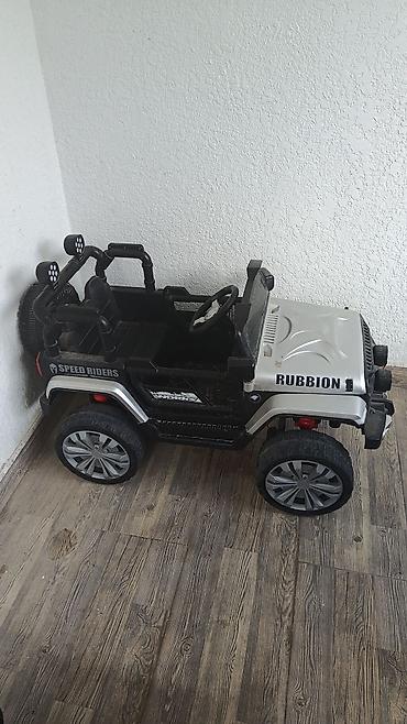 dendi oyun: Uşaq üçün elektrikli oyuncağ avtomobil – RubbiON/SPEED RIDERS tipli — 2