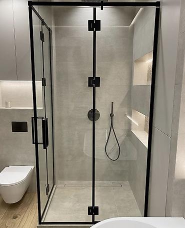 Душевые перегородки и ограждения: Душевая перегородка с двойной распашной дверью! Изготавливаем и — 4
