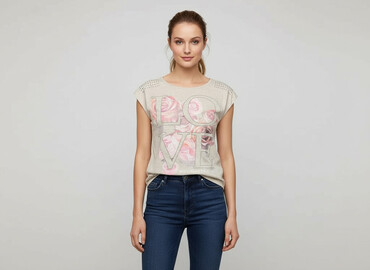 koszula od mohito: Reserved, Women`s T-shirt, size S at lalafo.pl koszula od mohito: Reserved, Women`s T-shirt, size S