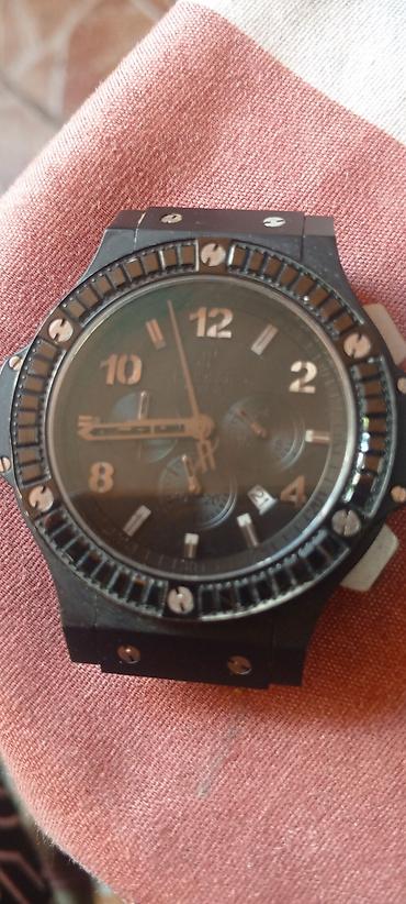 magnet sat: HUBLOT Big Bang – crni sportski hronograf, 44 mm - Prečnik kućišta — 1