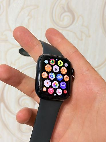 apple whatch 7: İşlənmiş, Smart saat, Apple, Sensor ekran, rəng - Qara — 10