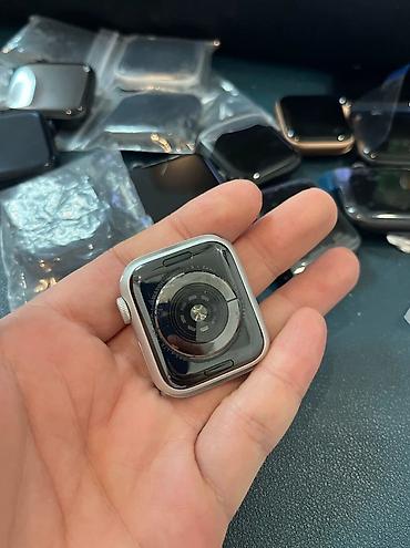 apple wotch 7: Apple Watch Series 7 korpusu (GPS), 45 mm — Alüminium gövdə, İon‑X — 4