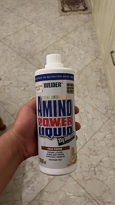 idman şort: WEIDER Amino Power Liquid – maye aminoturşu kompleksi - Həcm: 1000 ml — 1