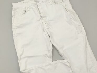 białe t shirty damskie z nadrukiem: Jeans, XL (EU 42), condition - Good