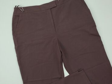 spódnice sztruksowa brązowa: Material trousers, F&F, 3XL (EU 46), condition - Good