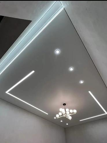 Натяжной потолок: Натяжной потолок Матовое Монтаж — 4