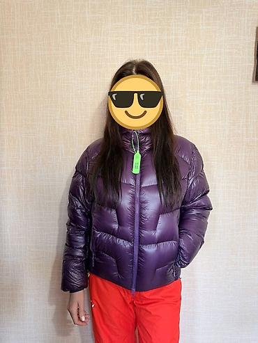 Пуховики и зимние куртки: Пуховик, Короткая модель, Китай, С капюшоном, M — 1