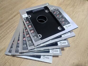 Жесткие диски, переносные винчестеры: Оптибей адаптер для ноутбука Optibay DVD to HDD/SSD (Optibay 9,5mm