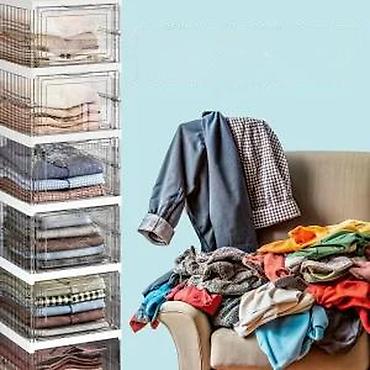 Kutije za odlaganje: Preklopivi organizator za obuću – modularne kutije - Kompaktne — 17