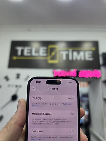 dubay iphoneler: IPhone 15 Pro, 128 GB, Qara, Zəmanət, Simsiz şarj, Face ID — 2