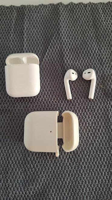 обмен старого пк на новый с доплатой: Беспроводные наушники-вкладыши, Apple, Airpods 2, Б/у — 1